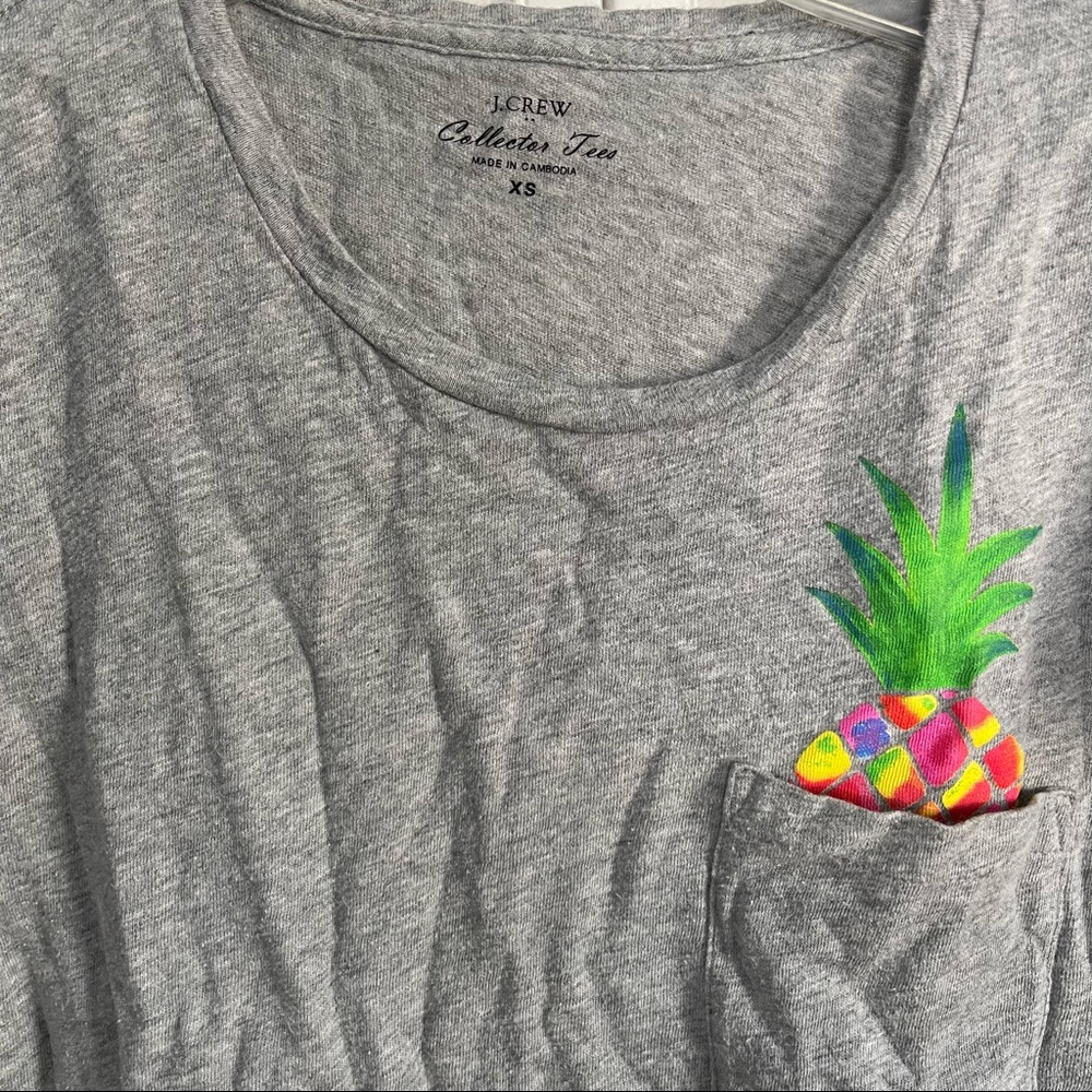 J. Crew factory pineapple graphic t shirt